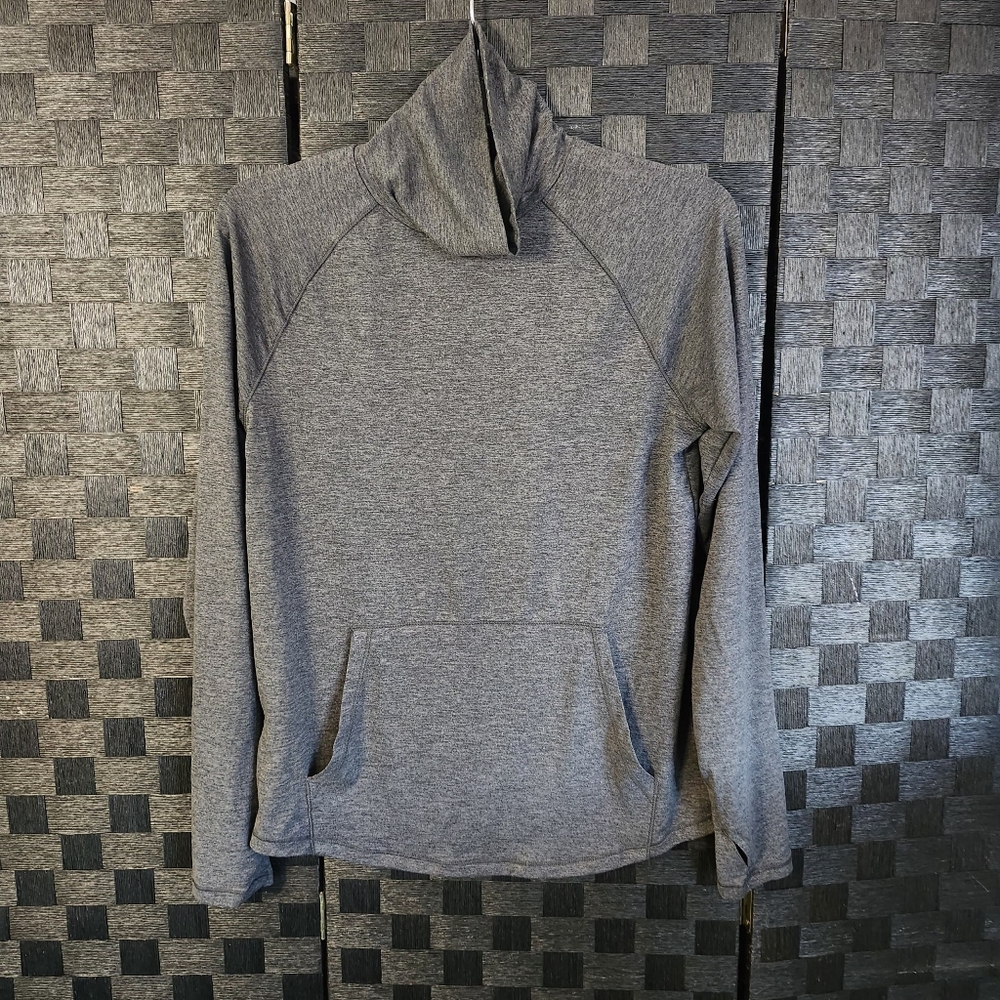 Eddie Bauer Women's Heather Gray Long Sleeve Top